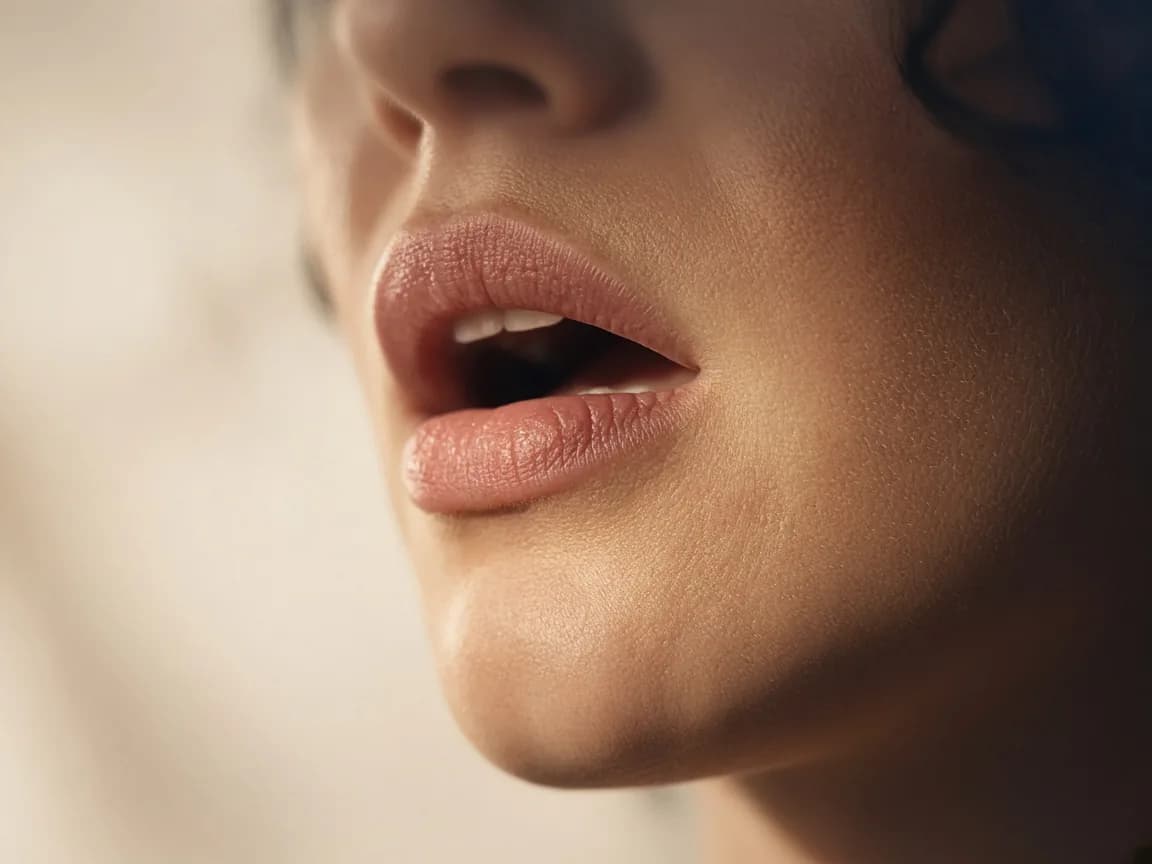 発音記号に頼らず口と息で音を捉える様子