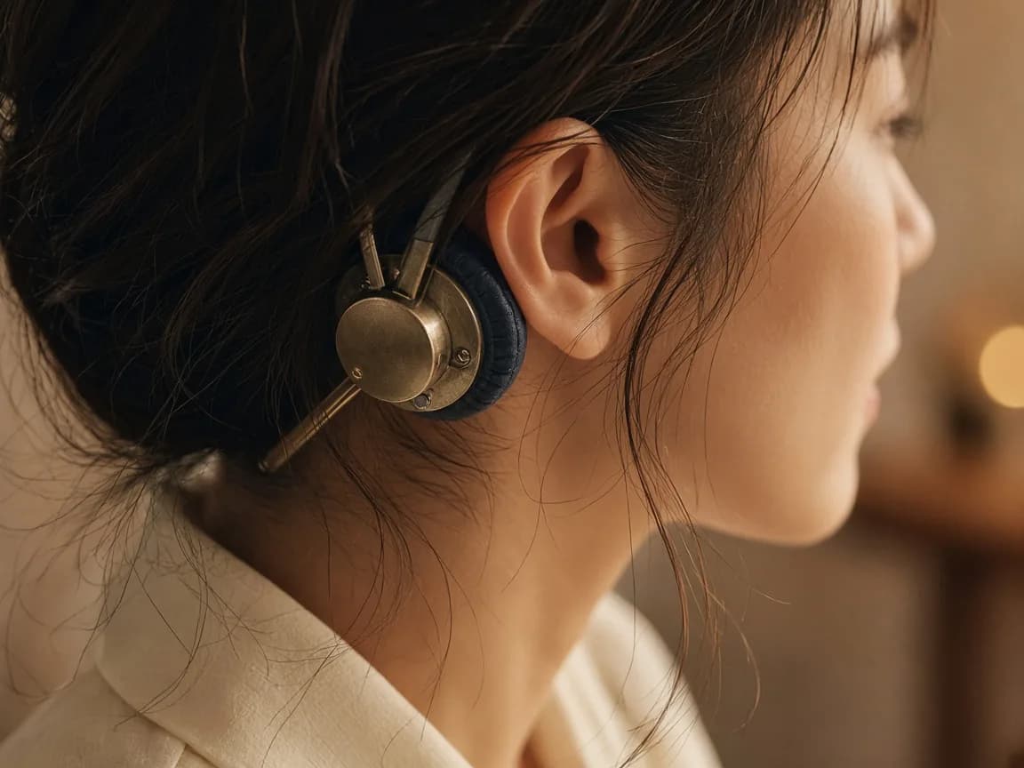 聞こえた音をそのまま捉える耳