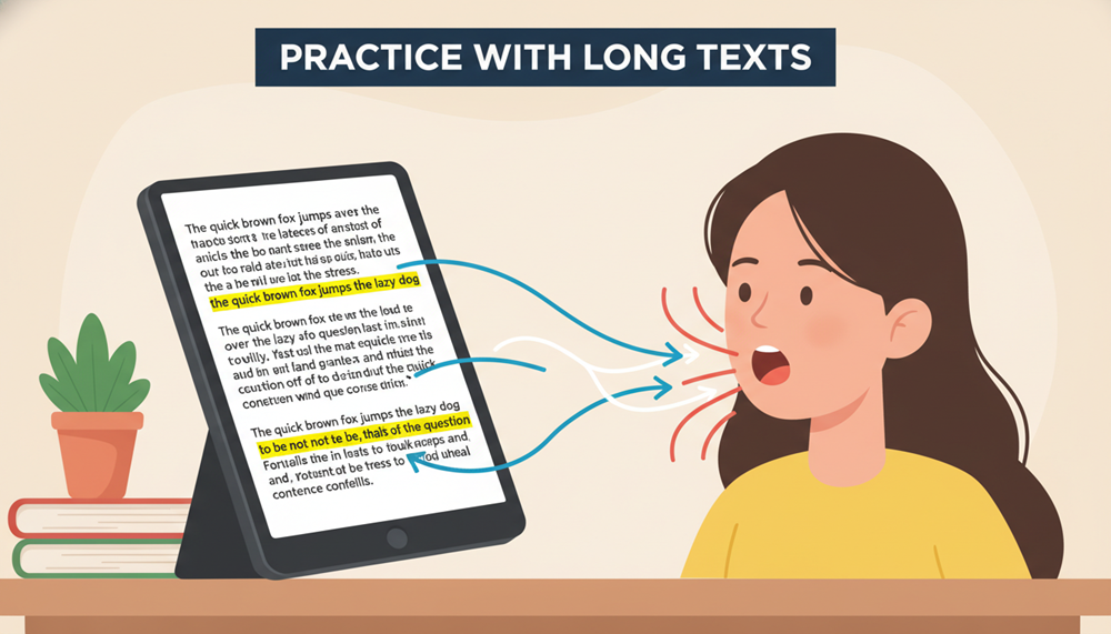 2. 英語発音練習における長文の役割と効果