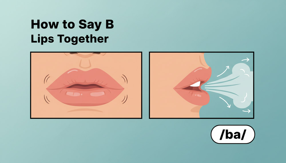 2. 英語のBの発音の基本を初心者向けにやさしく解説する